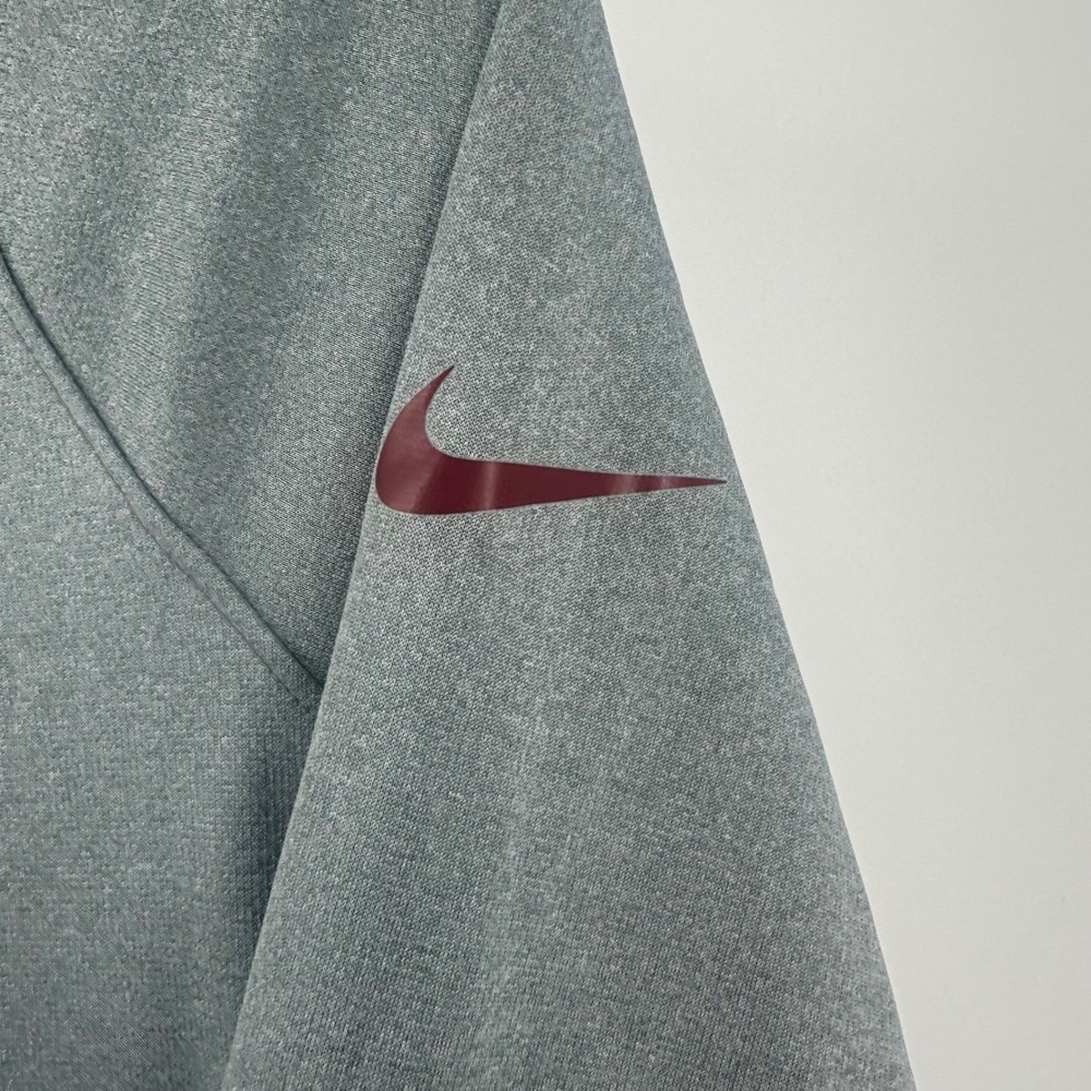 Nike Pullover Hoodie Kyrie Irving Graphic Two-Tone Gray Navy Mens L Kangaroo - Picture 11 of 13